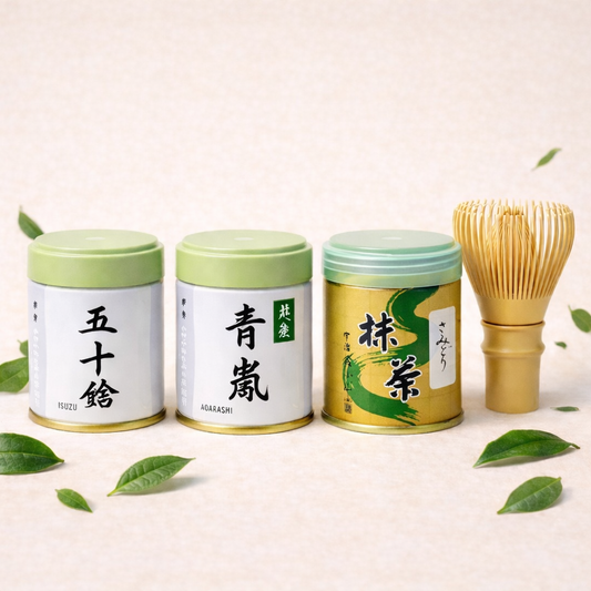 Classic Matcha Trio Bundle + Free Chasen Included ($130 value)